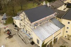 Dachdeckerei und Spenglerei Innocente: Brauerei Schloss Eggenberg - alter Eiskeller